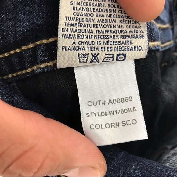 Hudson Jeans Signature Boot Cut Style #W170DHA - Picture 6 of 7